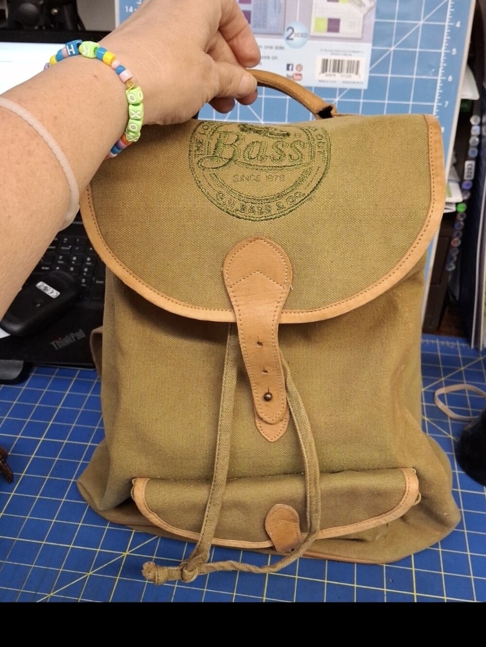 G.H. Bass & Co Rucksack Backpack Preloved